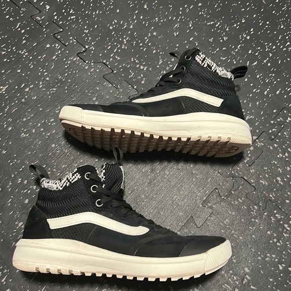 VANS UltraRange Hi DL MTE Woven Black Mountain Ed. Womens 9.5 Mens 8 - Picture 2 of 7